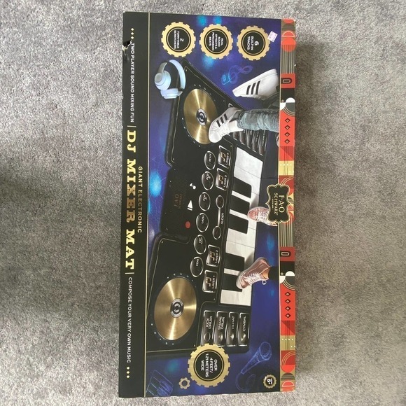 FAO Schwarz Electronic Music Mat Piano Keyboard DJ Mixer - Picture 6 of 9